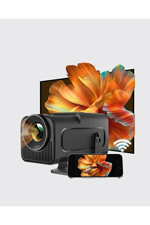 Smart Projector with Automatic Vertical Correction and Manual Zoom Function - 5