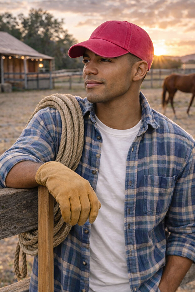 Men's Unisex Vintage Canvas Baseball Cap - Adjustable Cotton Vintage Caps