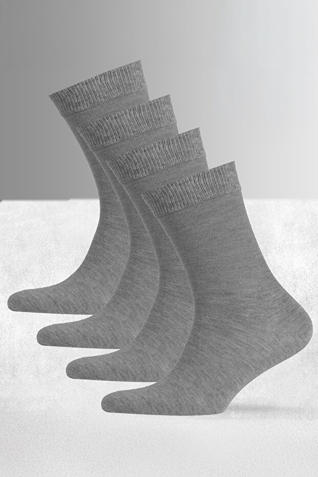Premium Bamboo Stitch-Free Socks – Elasticless, Breathable, Ultra Comfortable Unisex 4-Piece Special Series