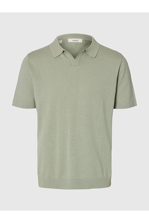 Polohemd aus Strick Kurzarm - 2