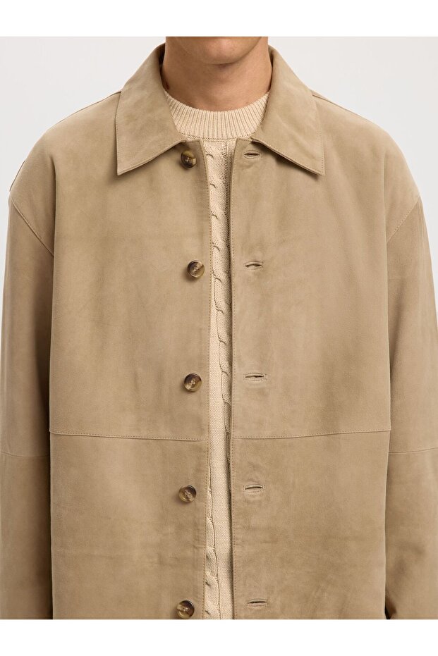 Overshirt Wildleder - 5