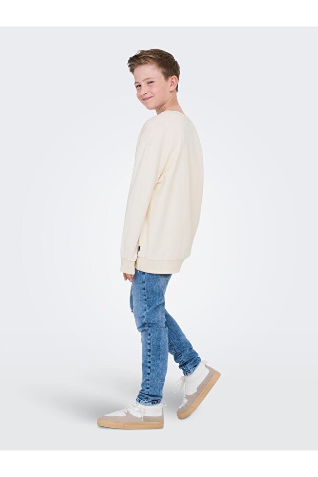 Sweatshirt mit Rundhalsausschnitt - 4