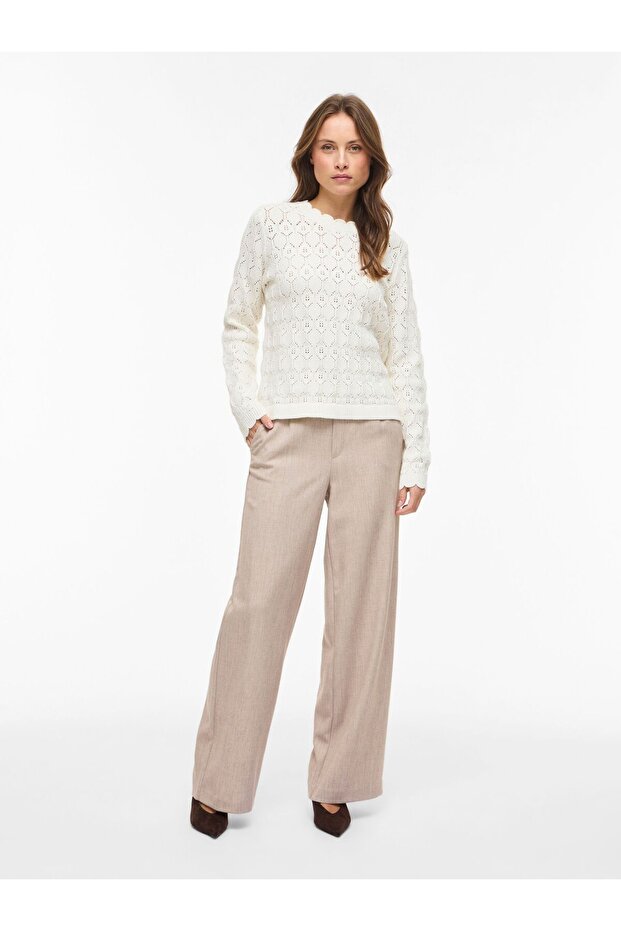 Strickpullover VILOWEN Pointelle - 5