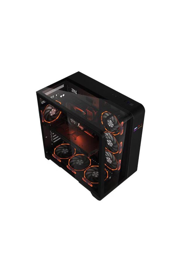 RT7 Case, Cube Tower, Without Power Supply (Black) - 2