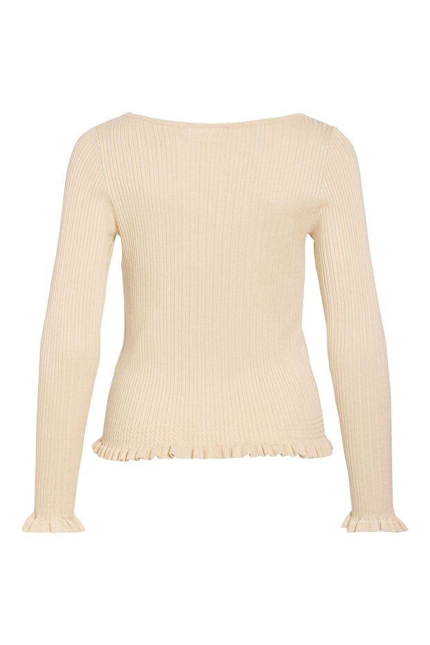 Strickoberteil VIBELIA U-Boot-Ausschnitt - 3