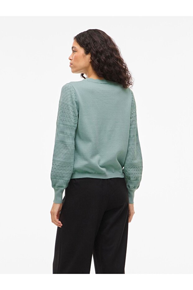 Strickpullover VIMILOS Pointelle - 4