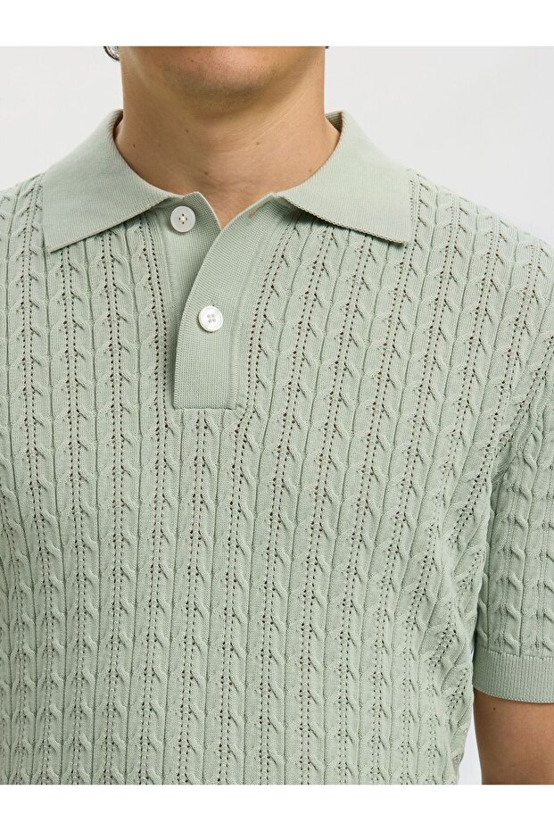 Polohemd aus Strick Regular Fit - 5