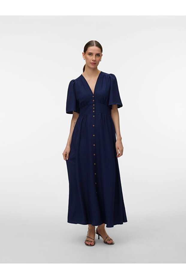 Kleid VMMELANEY Langes Kleid - 1