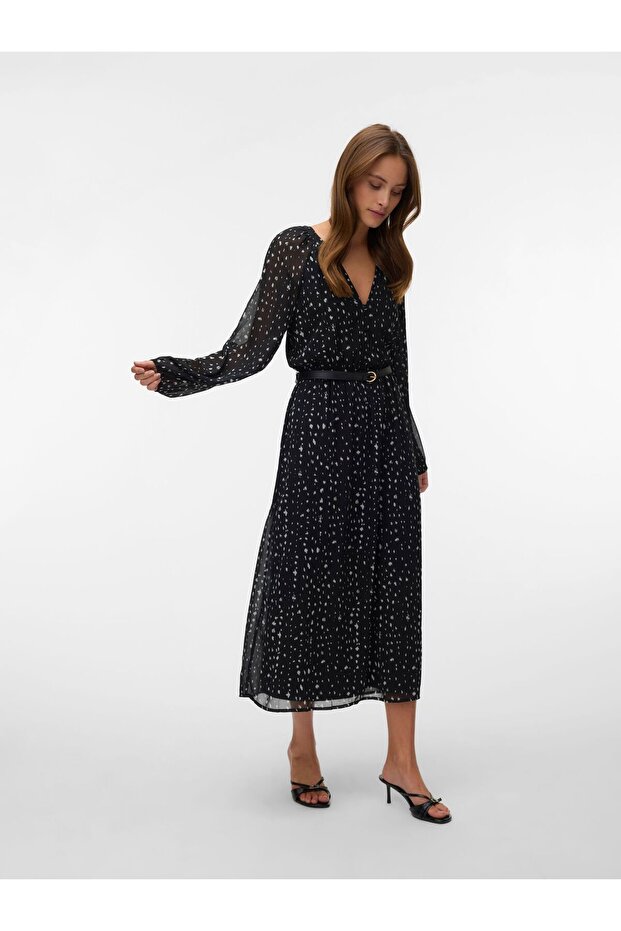 Kleid VMHOLLY Midikleid - 4