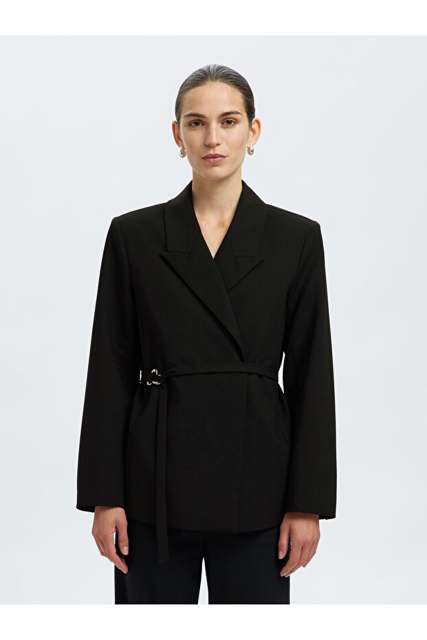 Oversize-Blazer Gürtel - 1