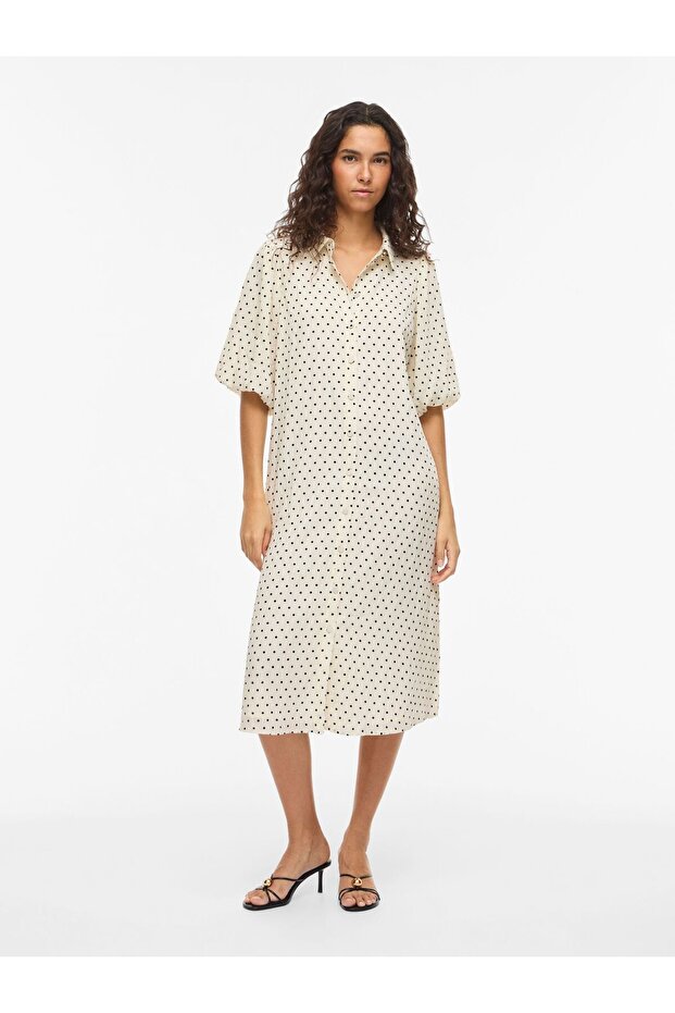 Maxikleid VIEA Polka-Dot - 1