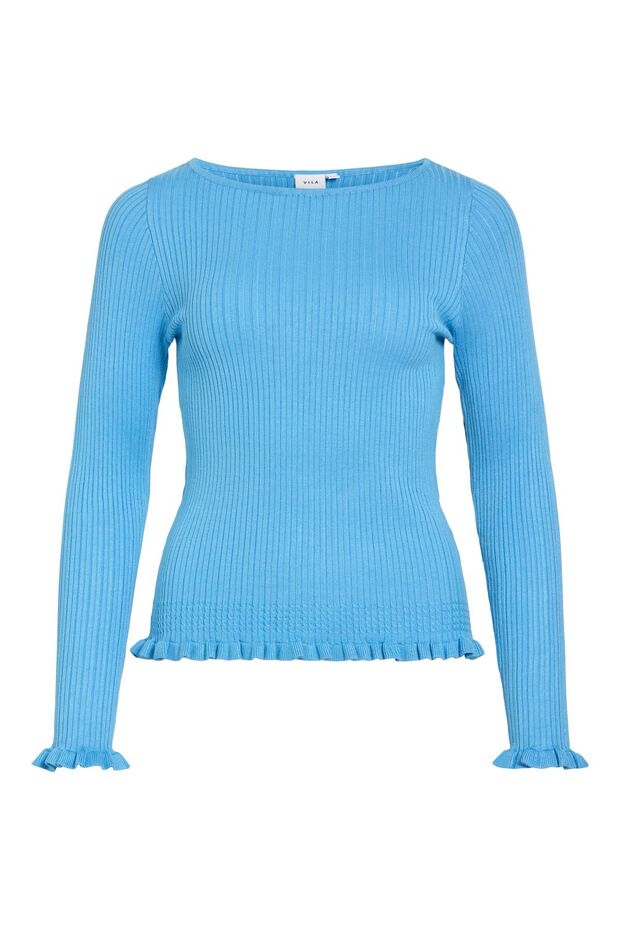 Strickoberteil VIBELIA U-Boot-Ausschnitt - 2