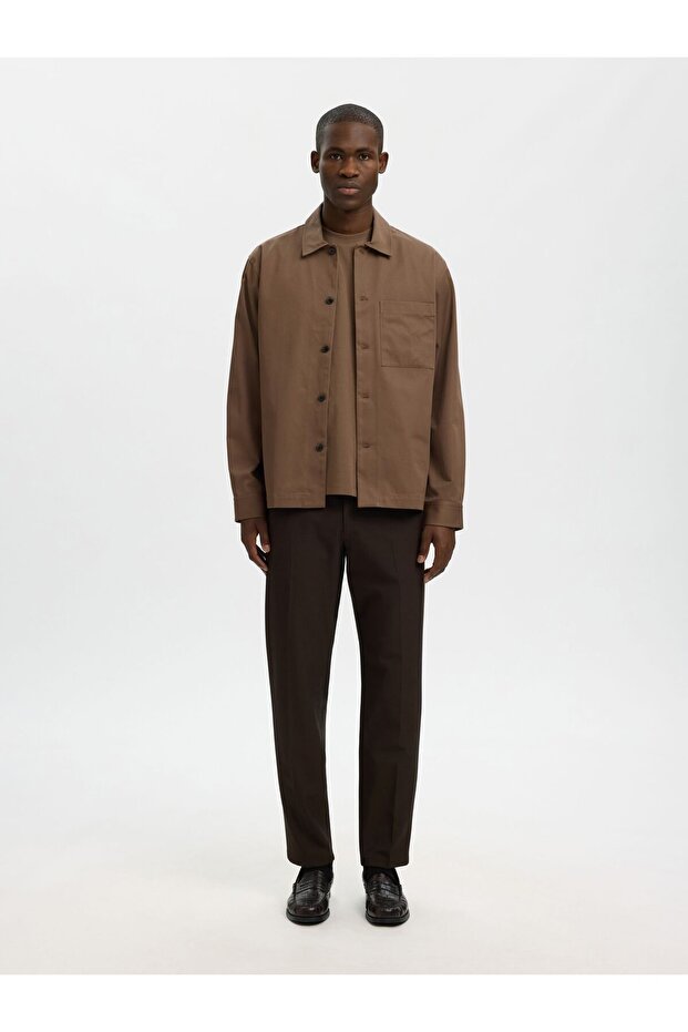 Overshirt Regular Fit Twill - 4