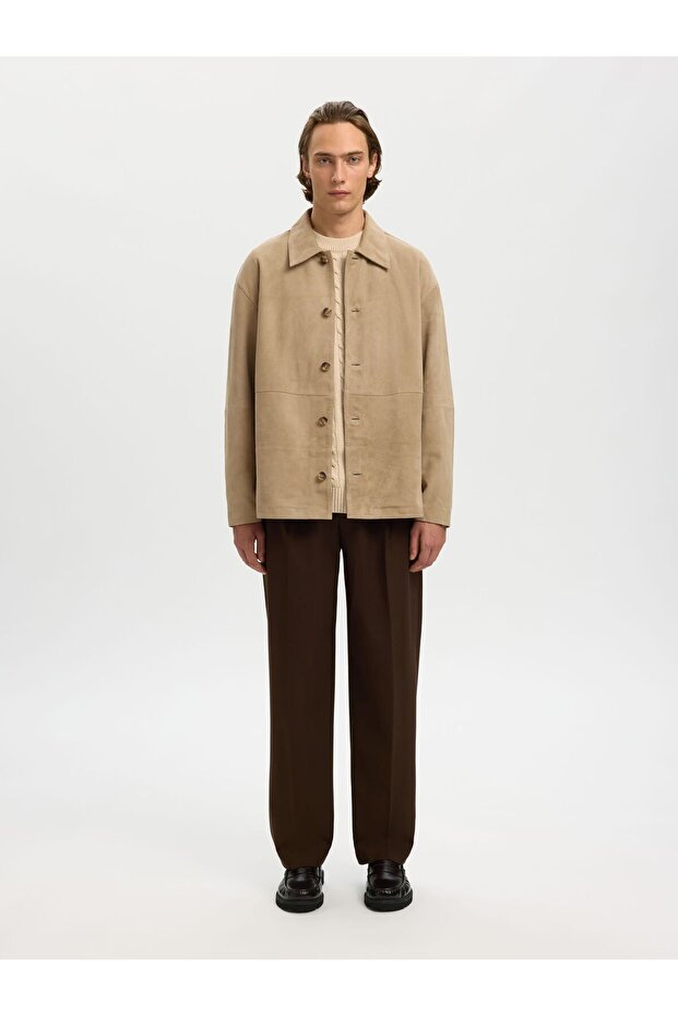 Overshirt Wildleder - 4