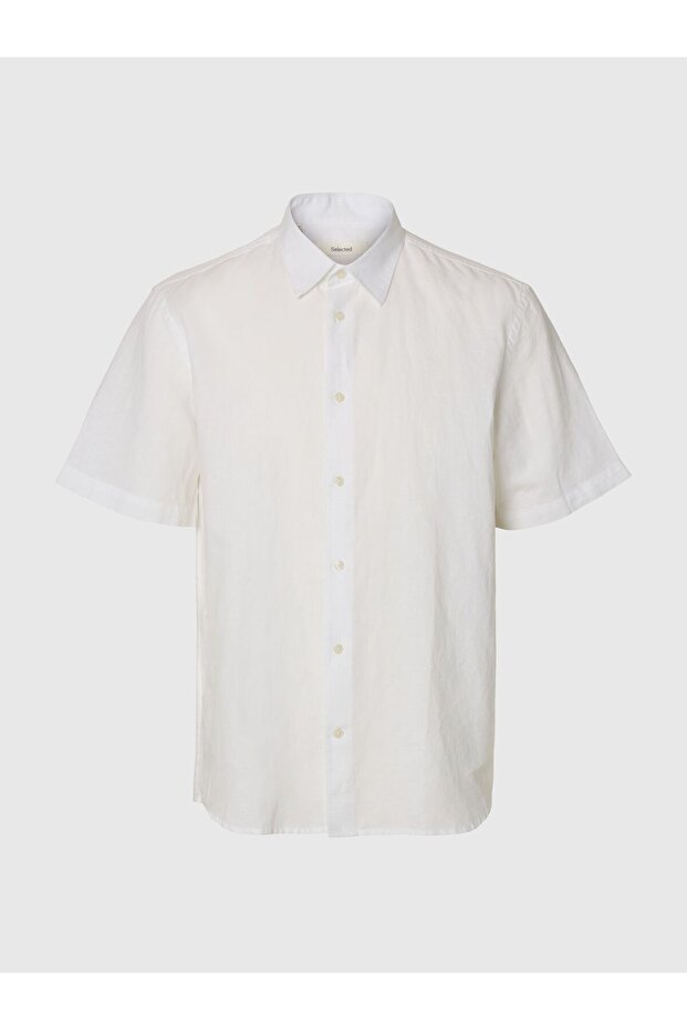 Bluse aus Leinengemisch Regular Fit - 2