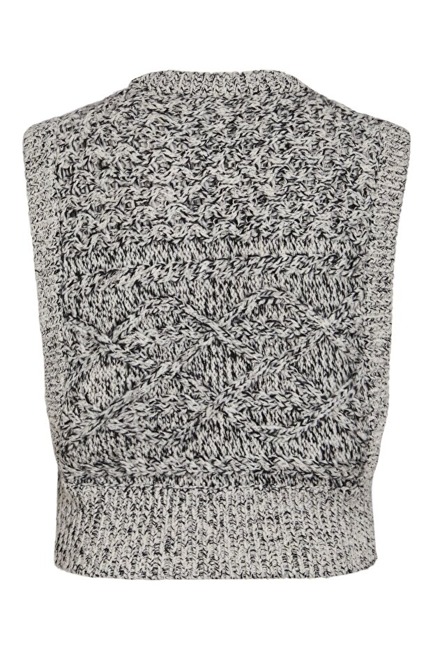 Strickweste Wollgemisch - 3