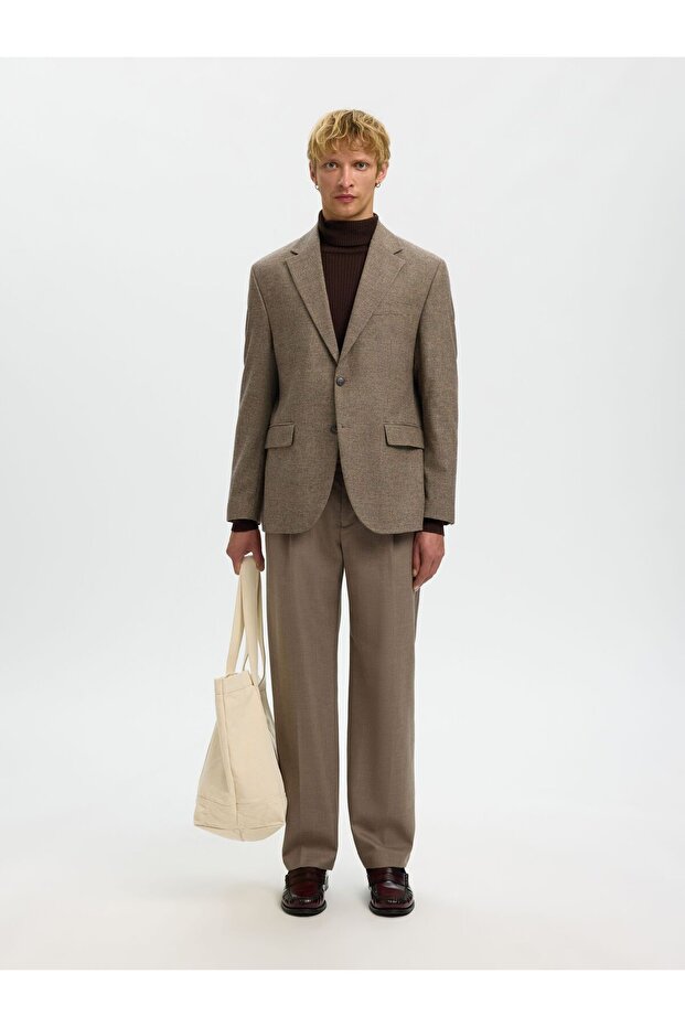 Einreihiger Blazer Regular Fit - 6