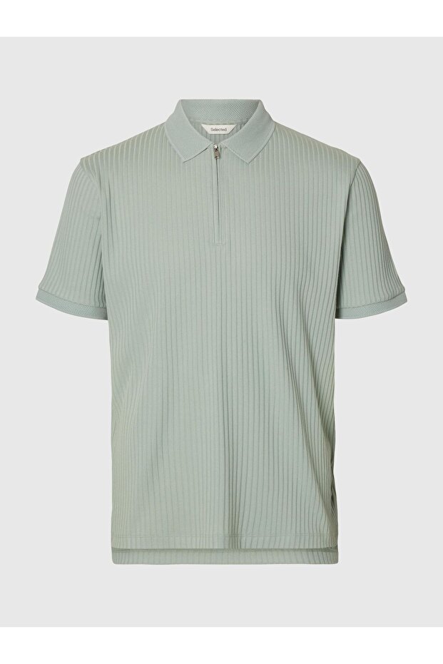 Poloshirt cu fermoar - 2