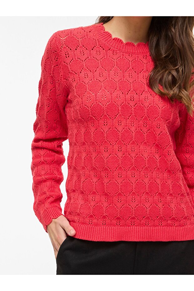 Strickpullover VILOWEN Pointelle - 6