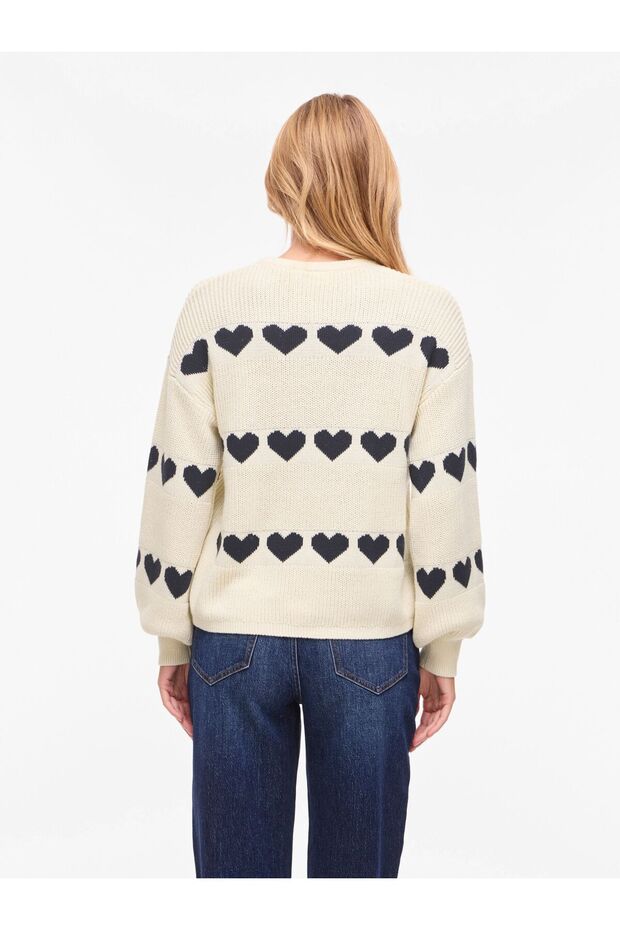 Strickpullover VIJAMILLA Jacquard - 4