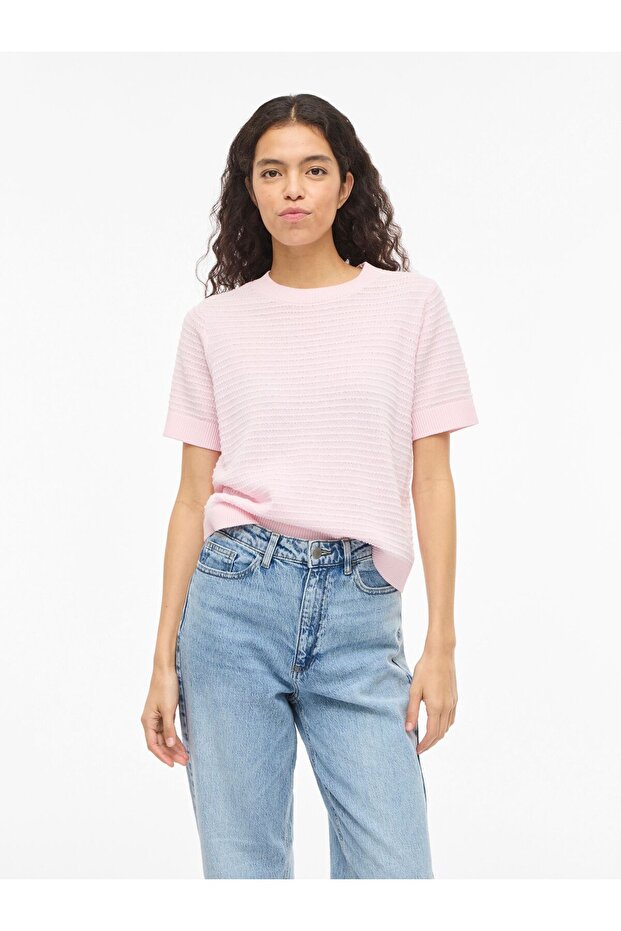 Strickoberteil VILOLLO Kurzärmeliges - 1