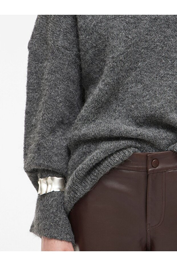 Strickpullover Rundhals - 6