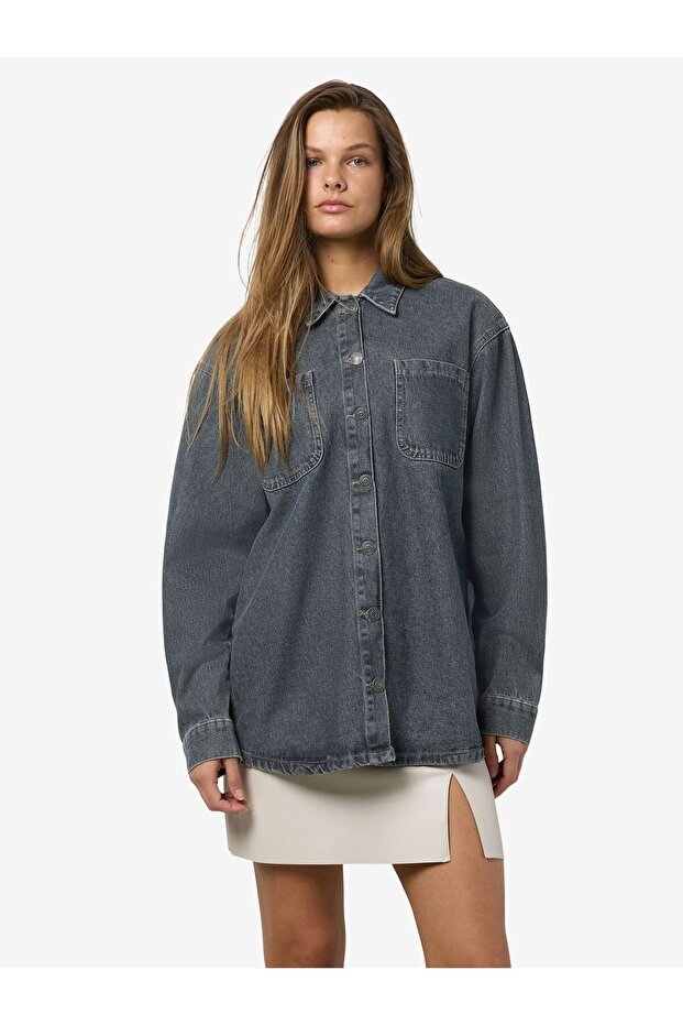 Jeanshemd NMALVA - 1