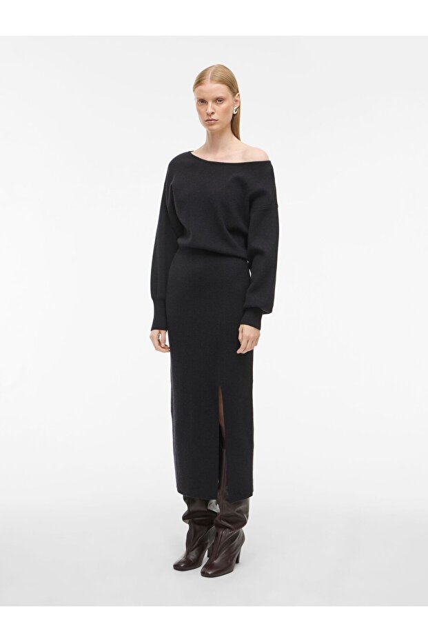 Maxikleid Strick - 5