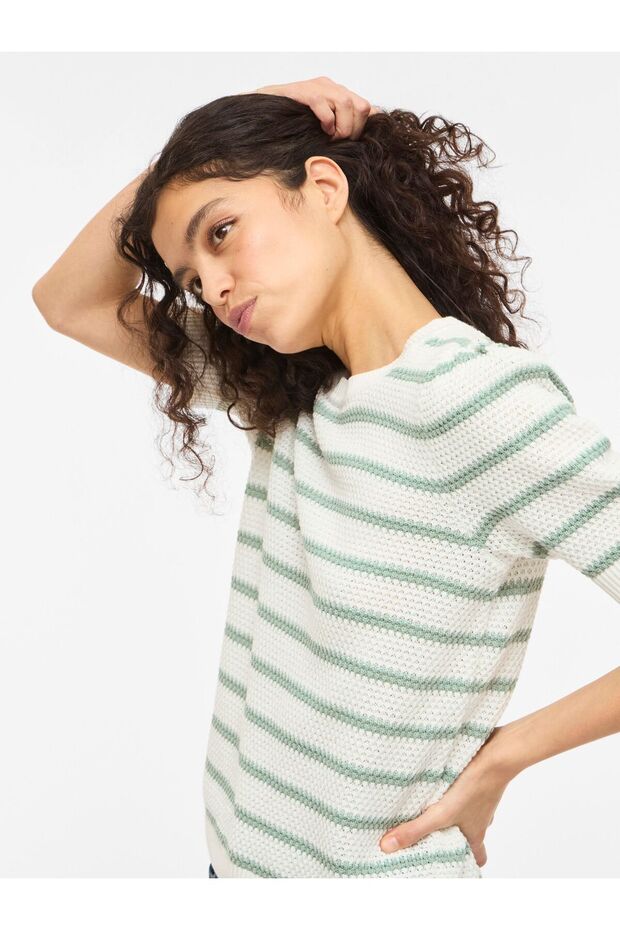 Strickoberteil Kurzarm - 6