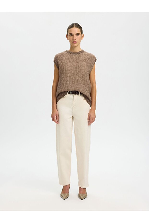 Strickweste Wollmix - 4