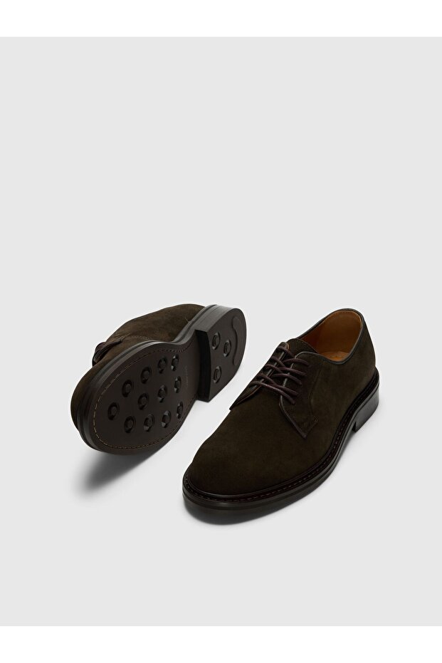 Blücher-Schuhe Wildleder - 2