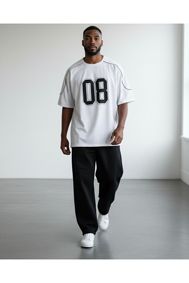 Ross Printed Basic T-Shirt - 2