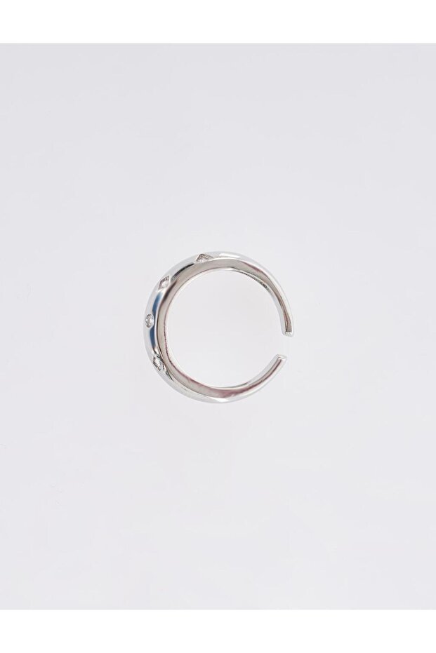 Curved Ring Silver - 3