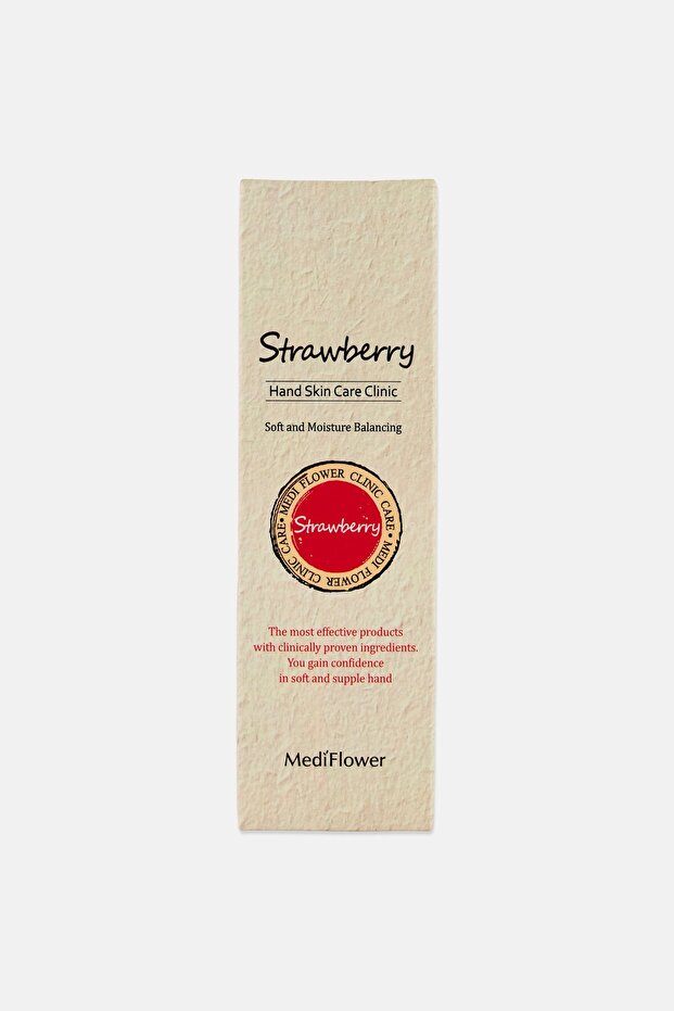 Strawberry Hand Skin Care Clinic Soft And Moisture Balancing 80 g