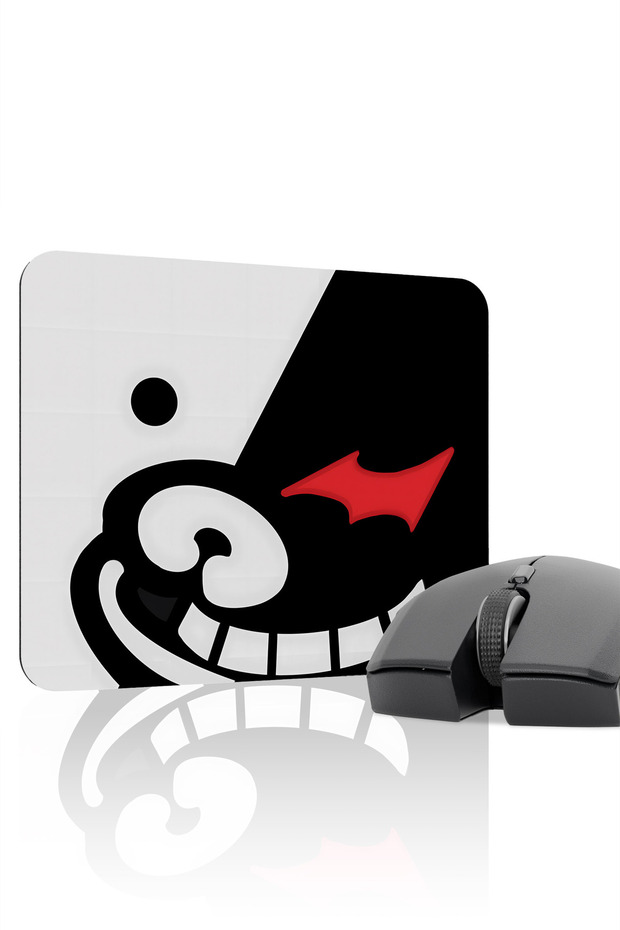 لوحة ماوس الألعاب المطاطية المخيطة Danganronpa مانع للانزلاق V4 - 22X18 لوحة ماوس للألعاب