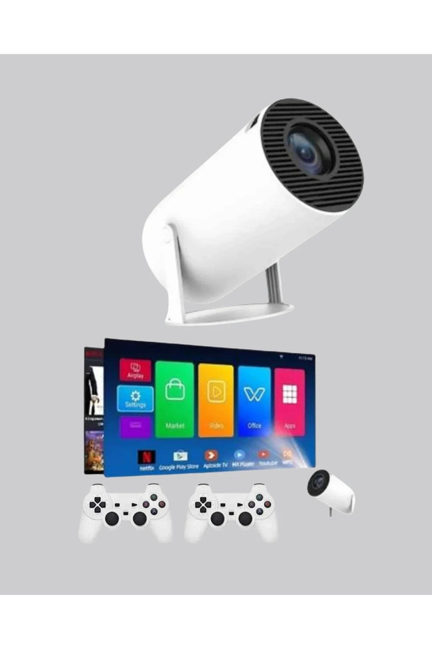 Projection Device 4K Supported Wireless Connection Bluetooth 5.0 - 4