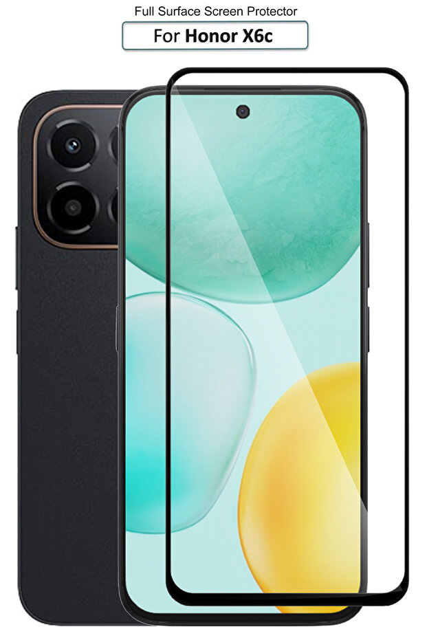 واقي شاشة زجاجي ممتاز لهاتف Honor X6c