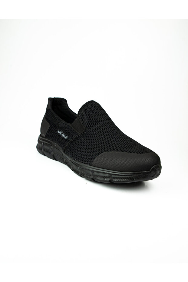 1114 Black Large Size Men's Walking Shoes