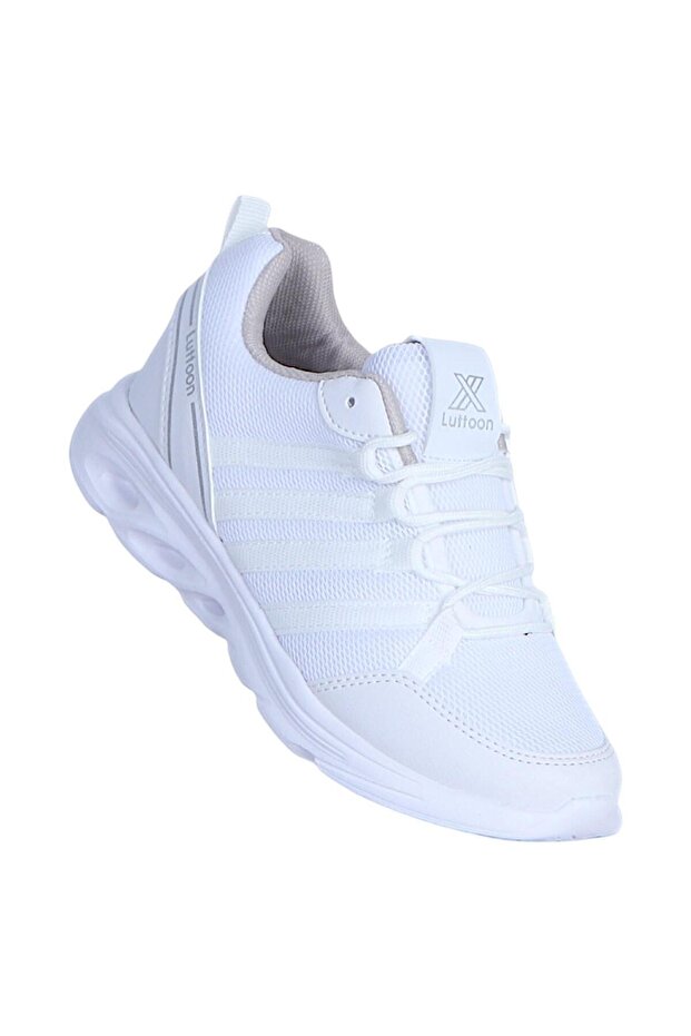 Prt-4138 White Anorak Men's Sneakers Shoes