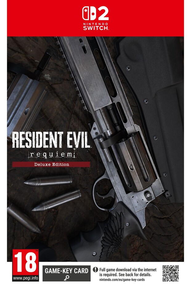 Resident Evil Requiem Delux Edition Switch 2 Game Card Key - 1
