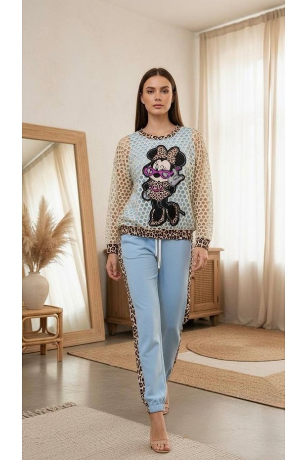 Stoned and Gilded Mickey Mouse Set