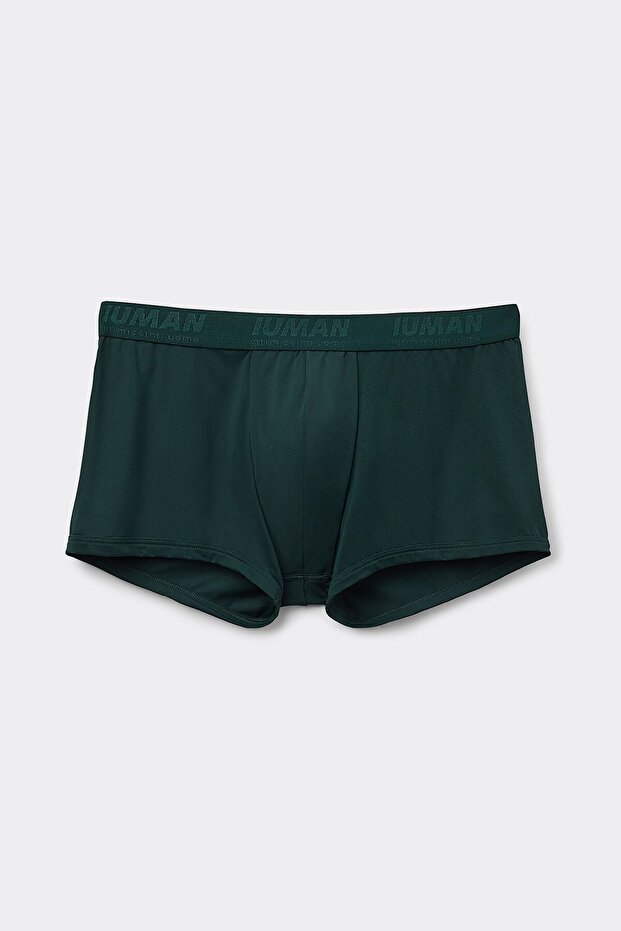 بوكسر من الألياف الدقيقة مع شعار - 4