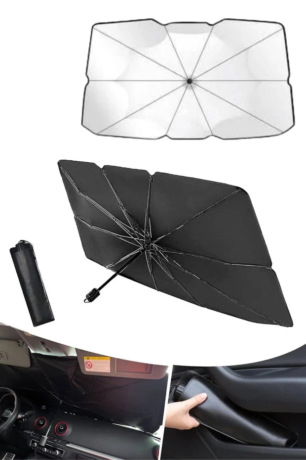 مظلة للزجاج الأمامي للسيارات، مظلة أوتوماتيكية قابلة للطي، مظلة للزجاج الأمامي للسيارات - 5
