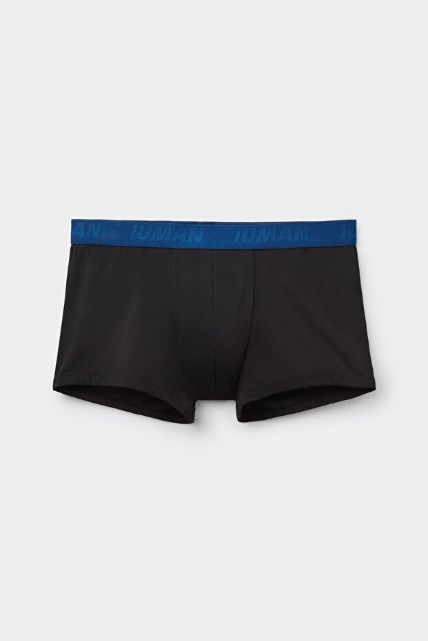 بوكسر من الألياف الدقيقة مع شعار - 4