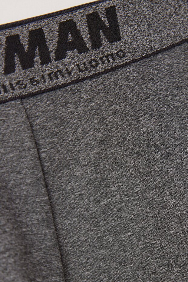 بوكسر من الألياف الدقيقة مع شعار - 5