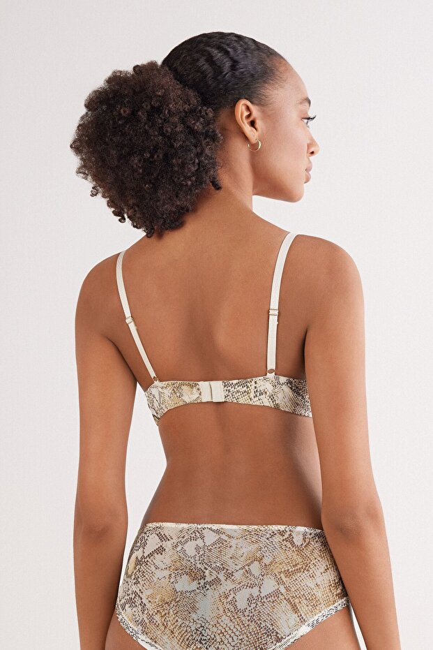 حمالة صدر سيدكوتيف جلامور ييلان منقوش صوفيا بلكونيت - 4