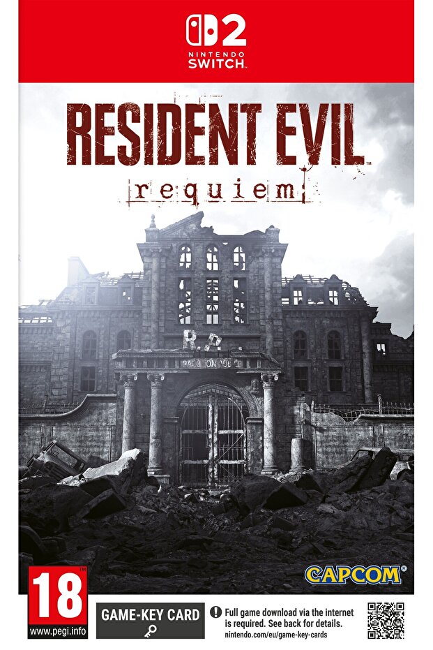 Resident Evil Requiem Switch 2 Game Card Key