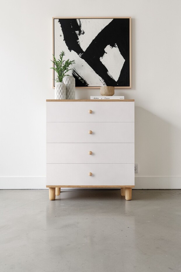 Buğlem 4 Çekmeceli Şifonyer - 4