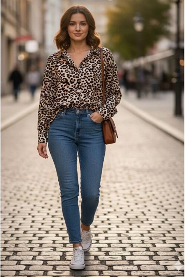 Leoparlı gömlek - 3