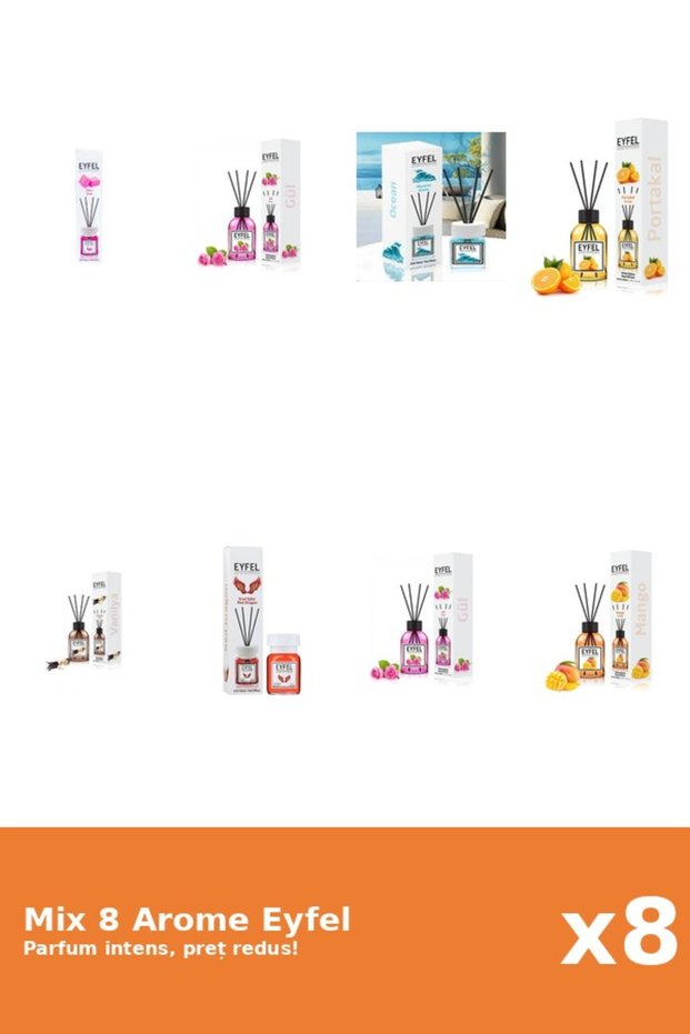 Set 8 Mix Variat: 7 arome